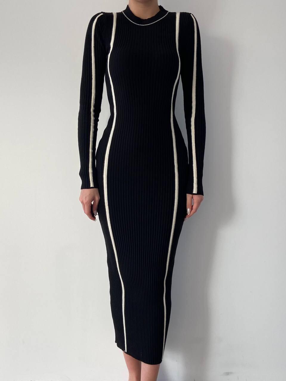 Vestido de punto silueta