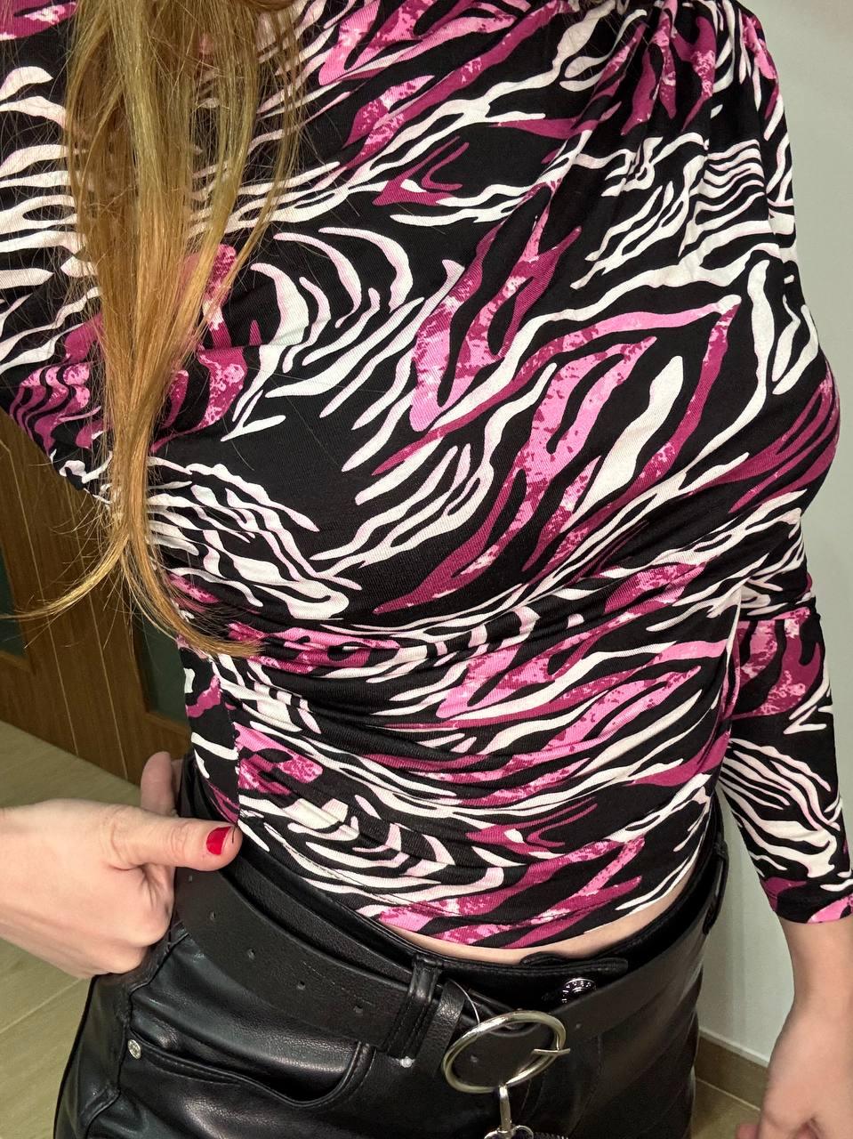 Camiseta estampada Rosa