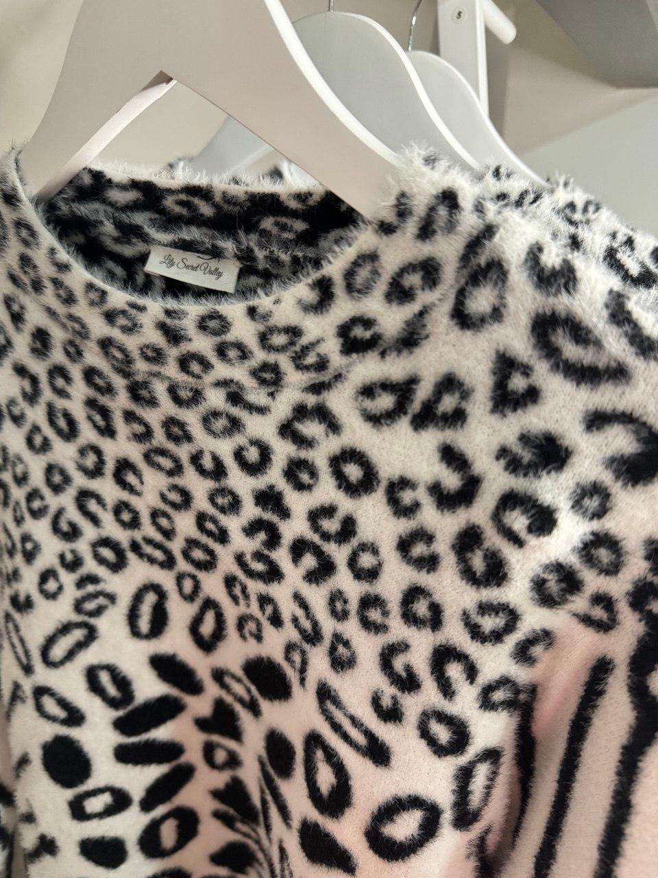 Jersey de Lana Animal Print