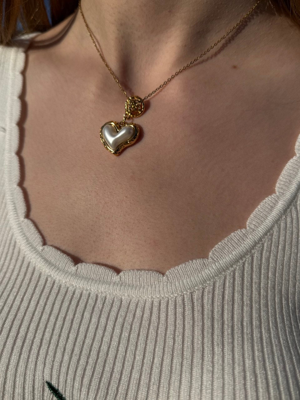 Colgante corazón de Nácar