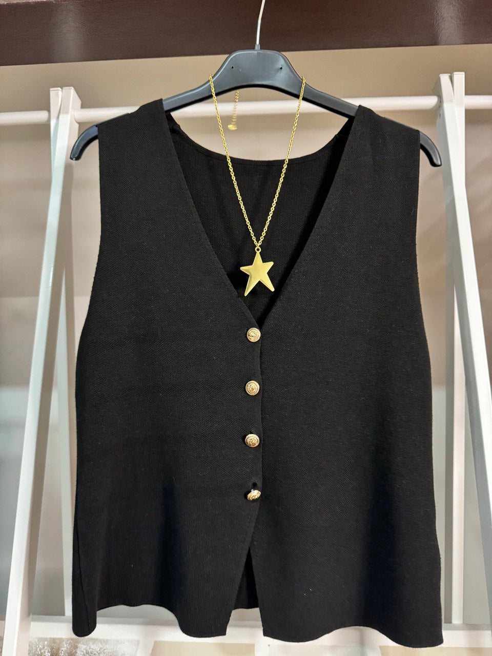 Blusa tipo chaleco (varios colores)