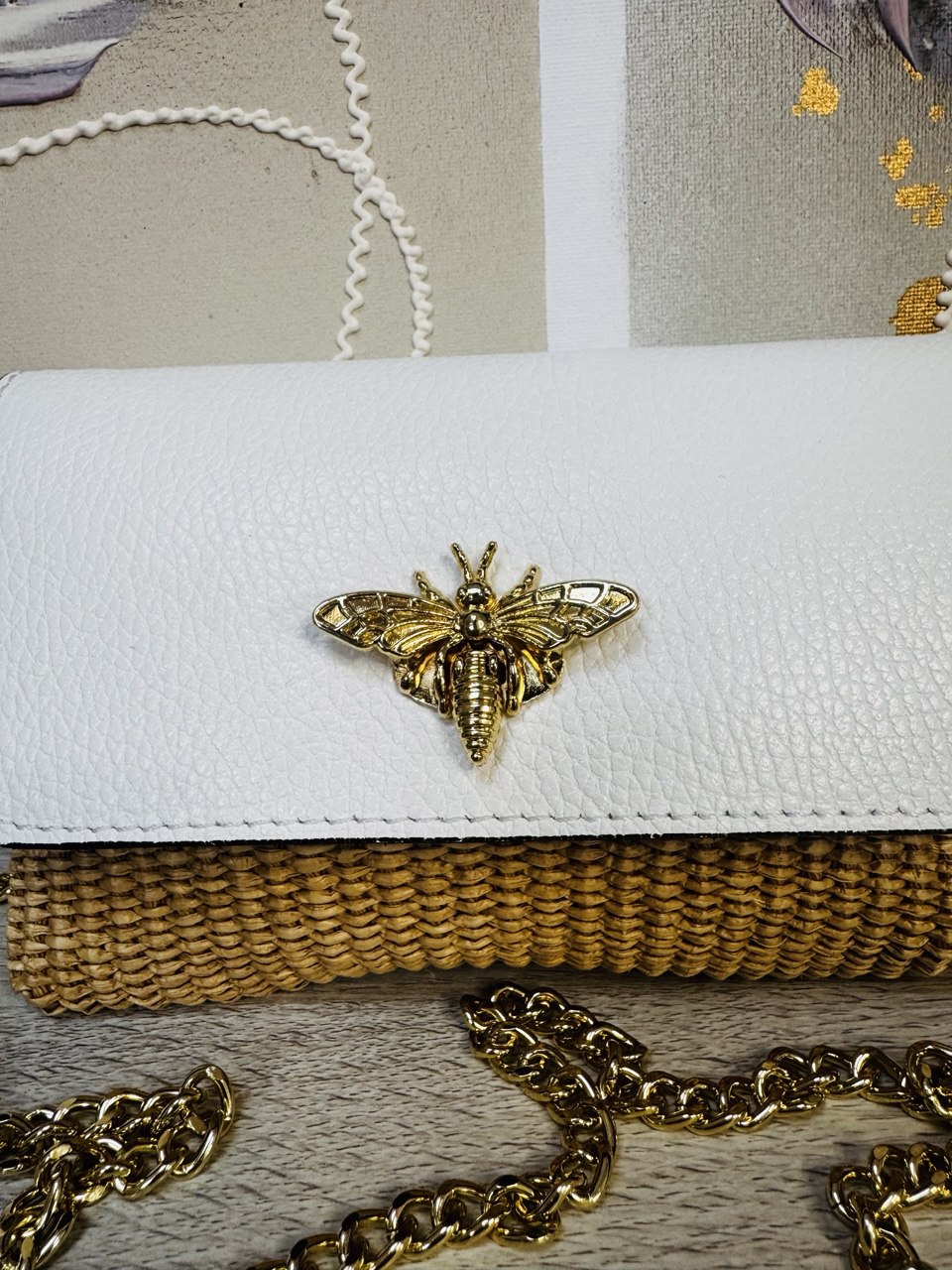 Bolso blanco Aurora