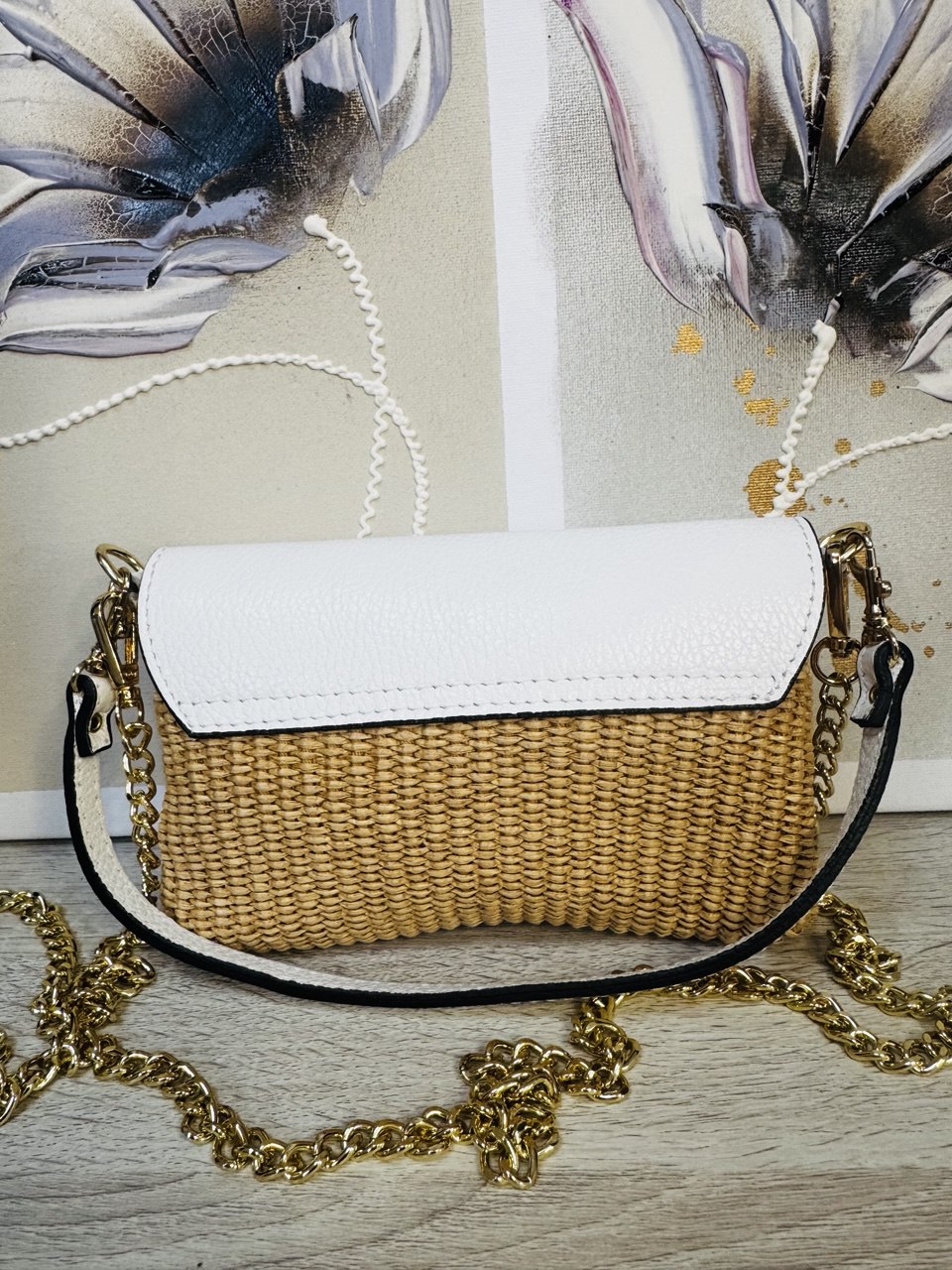 Bolso blanco Aurora