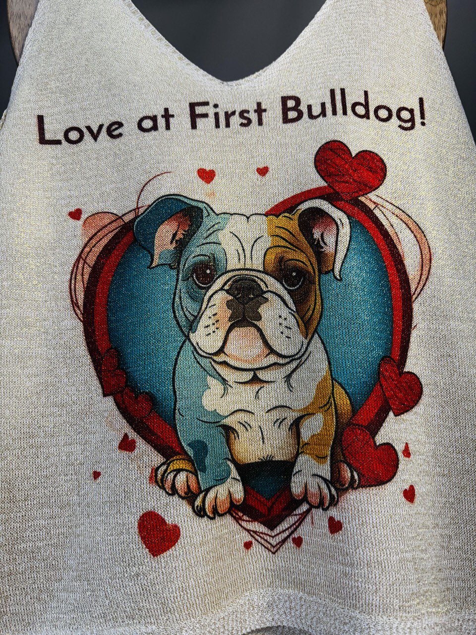 Blusa Love Bulldog