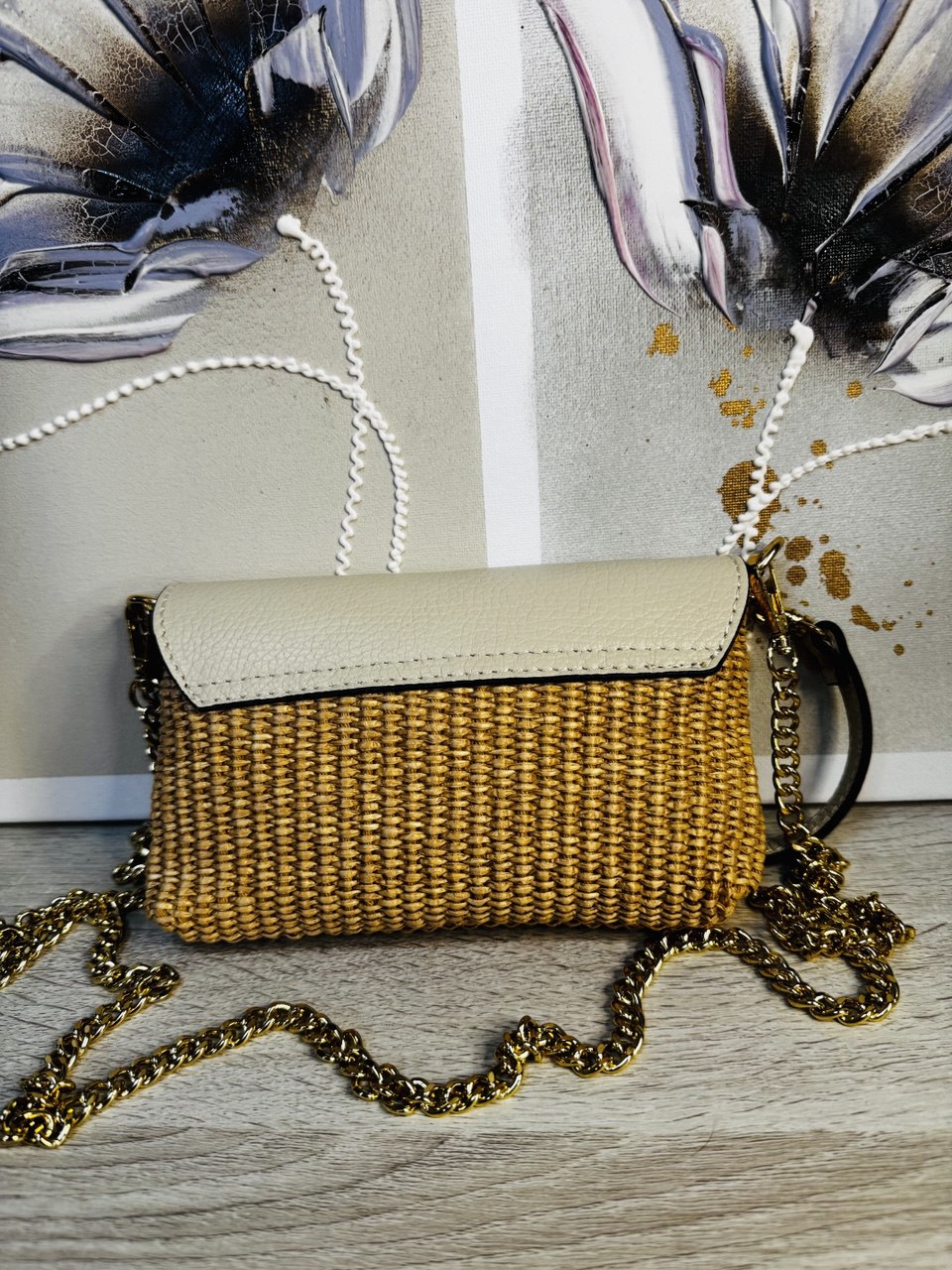 Bolso beige Aurora