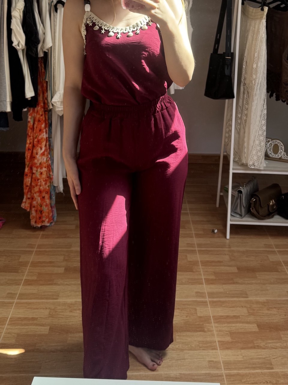 Conjunto Sahara Burgundy