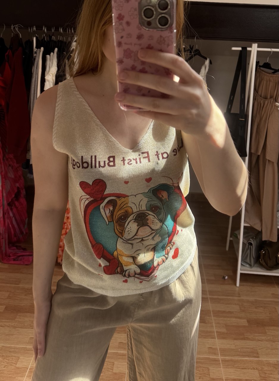 Blusa Love Bulldog
