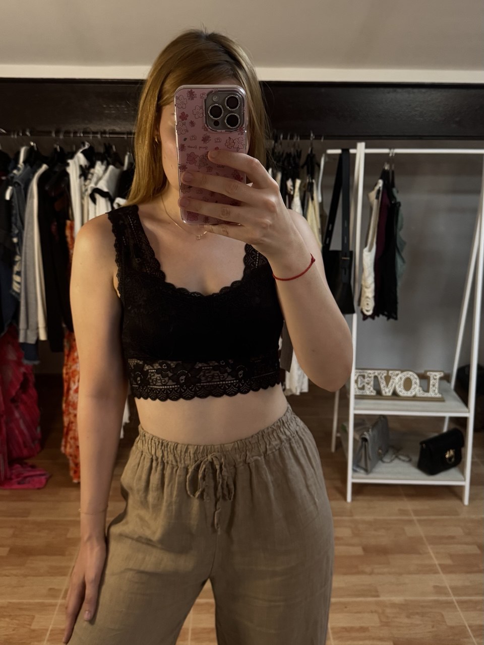 Bralette encaje