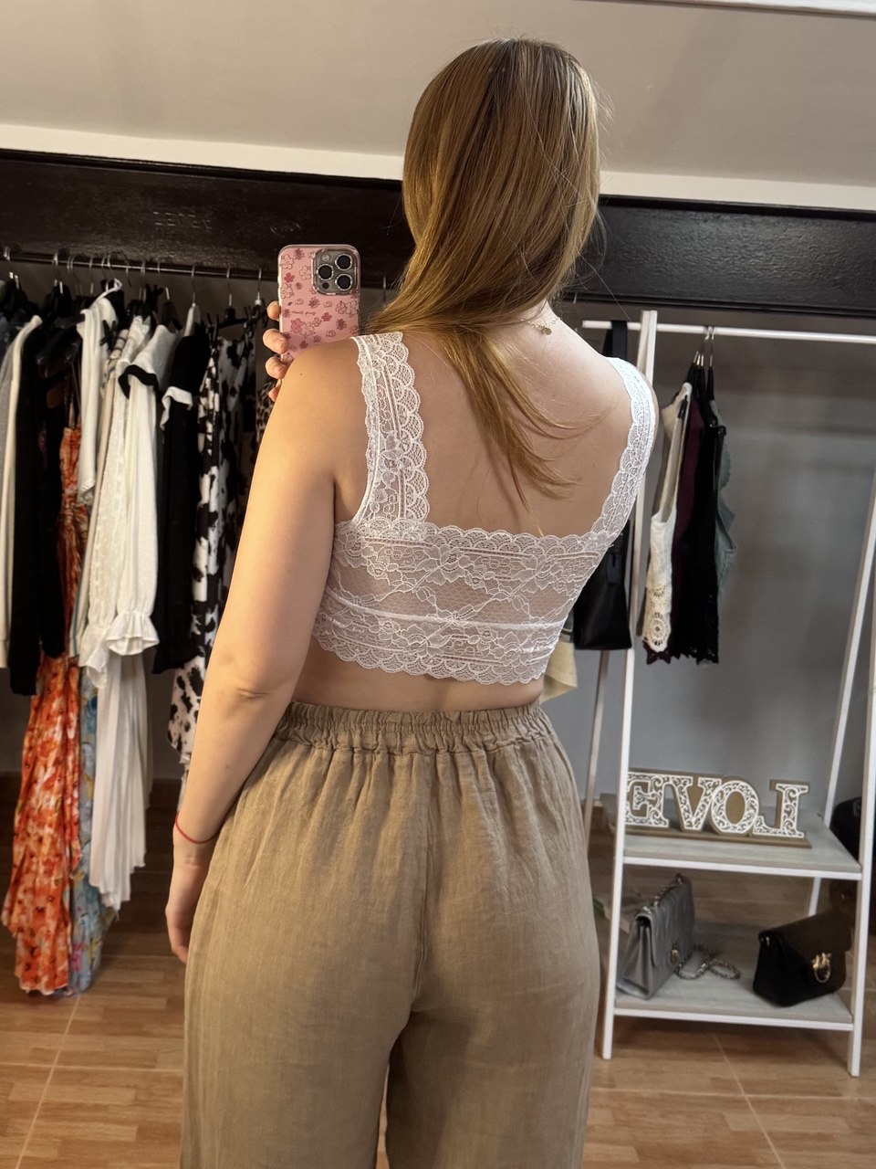 Bralette encaje