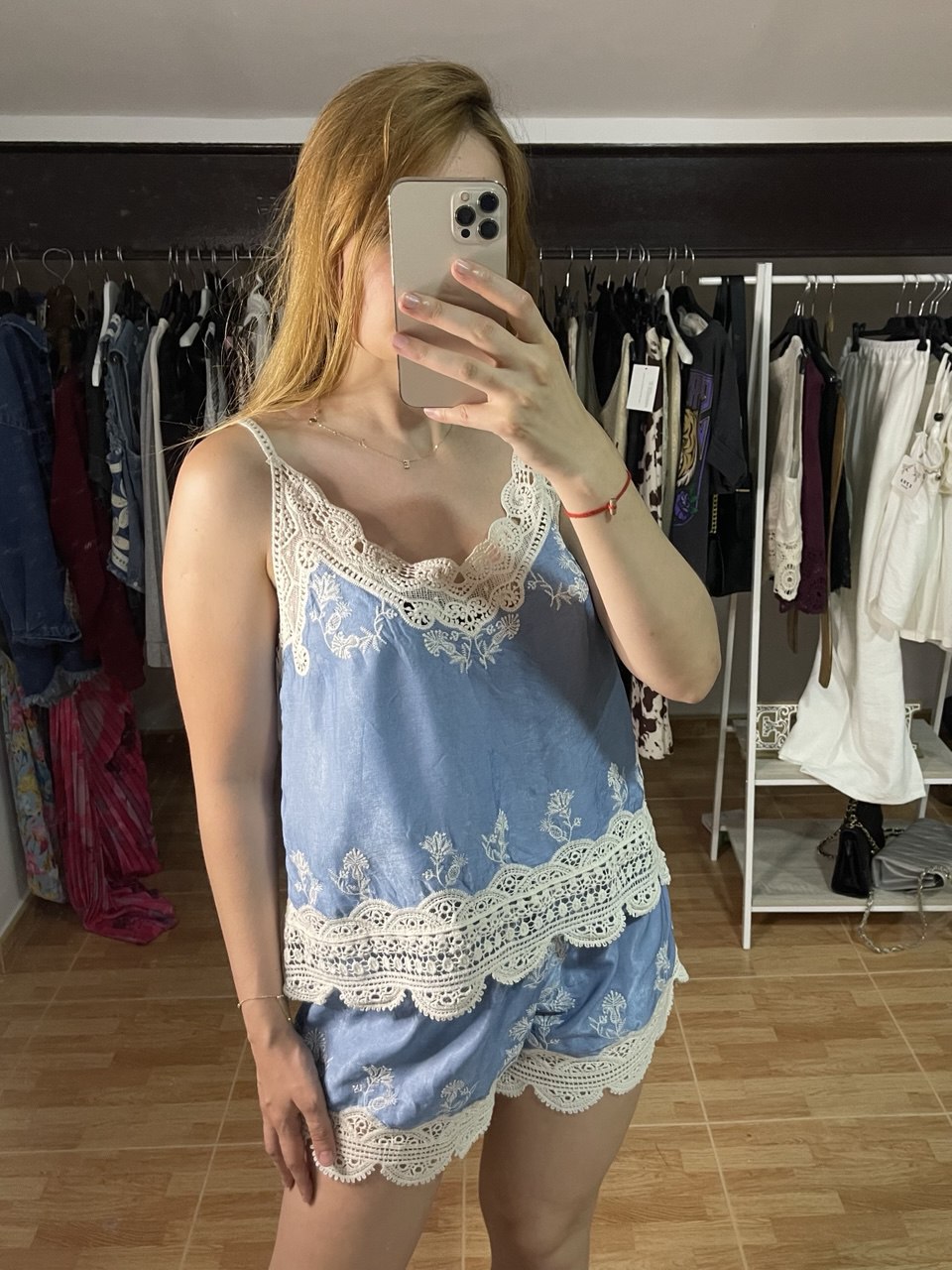 Conjunto Blue Boho