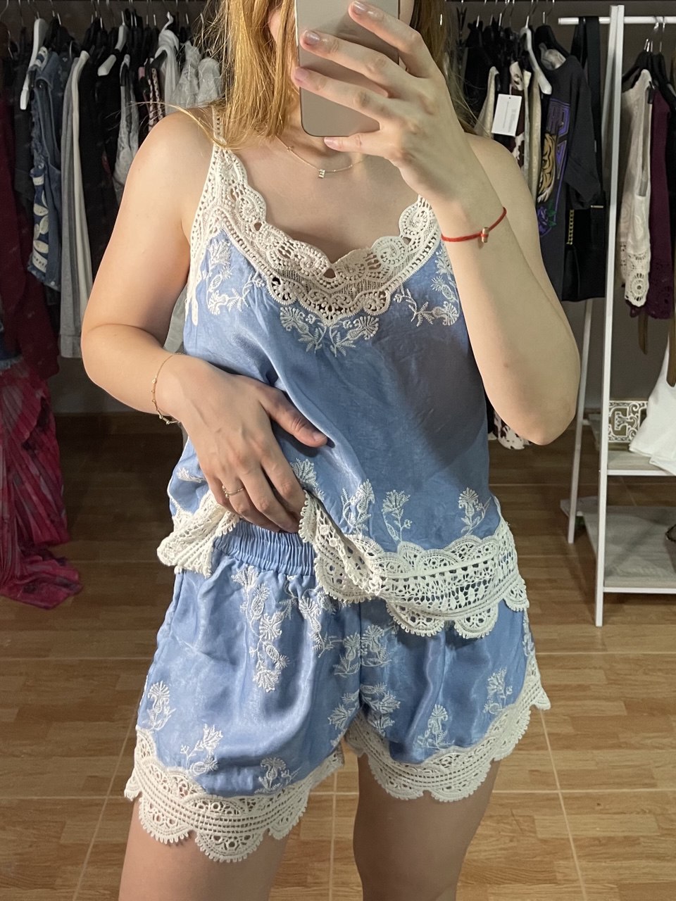 Conjunto Blue Boho