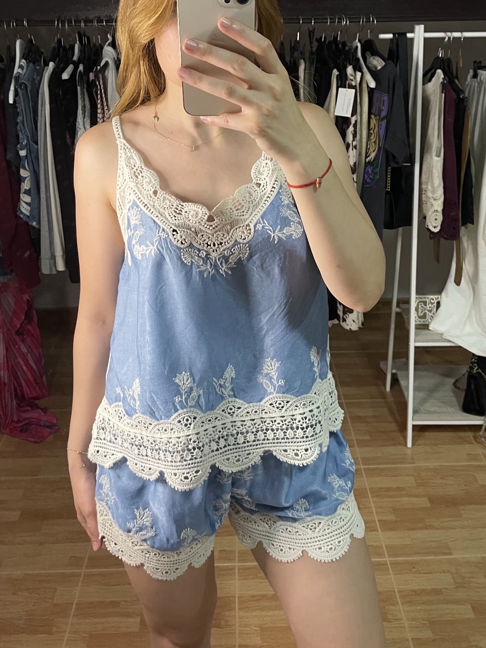 Conjunto Blue Boho