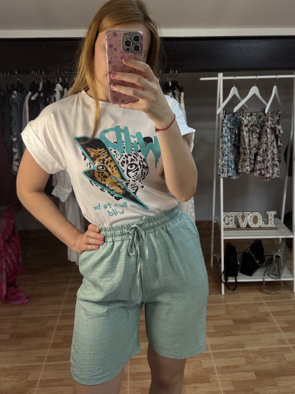 Bermudas efecto lino (Varios colores)