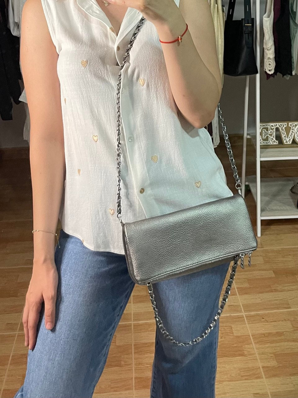 Bolso metalizado