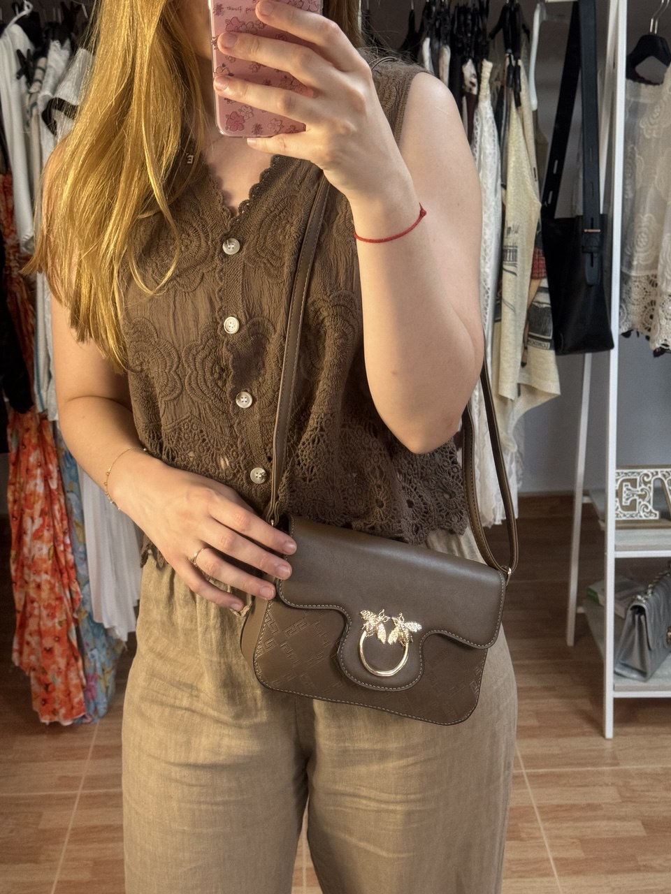 Bolso Bee Marrón