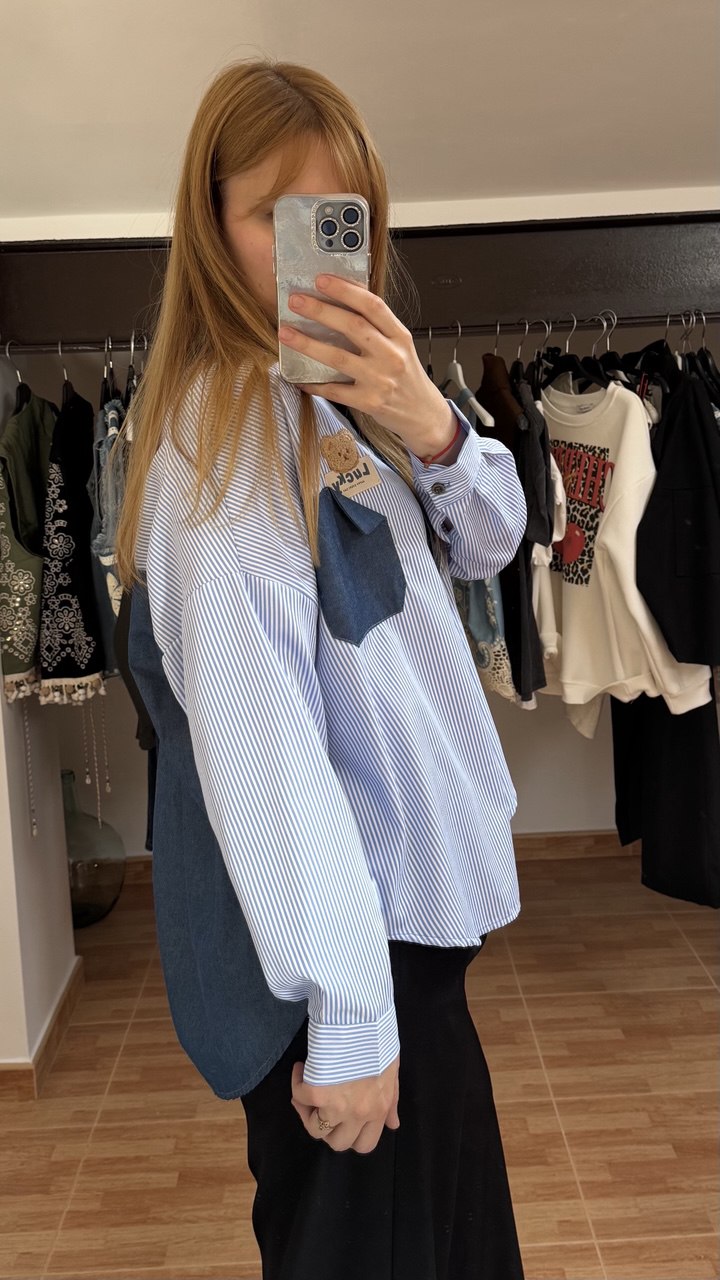 Camisa oversize osito