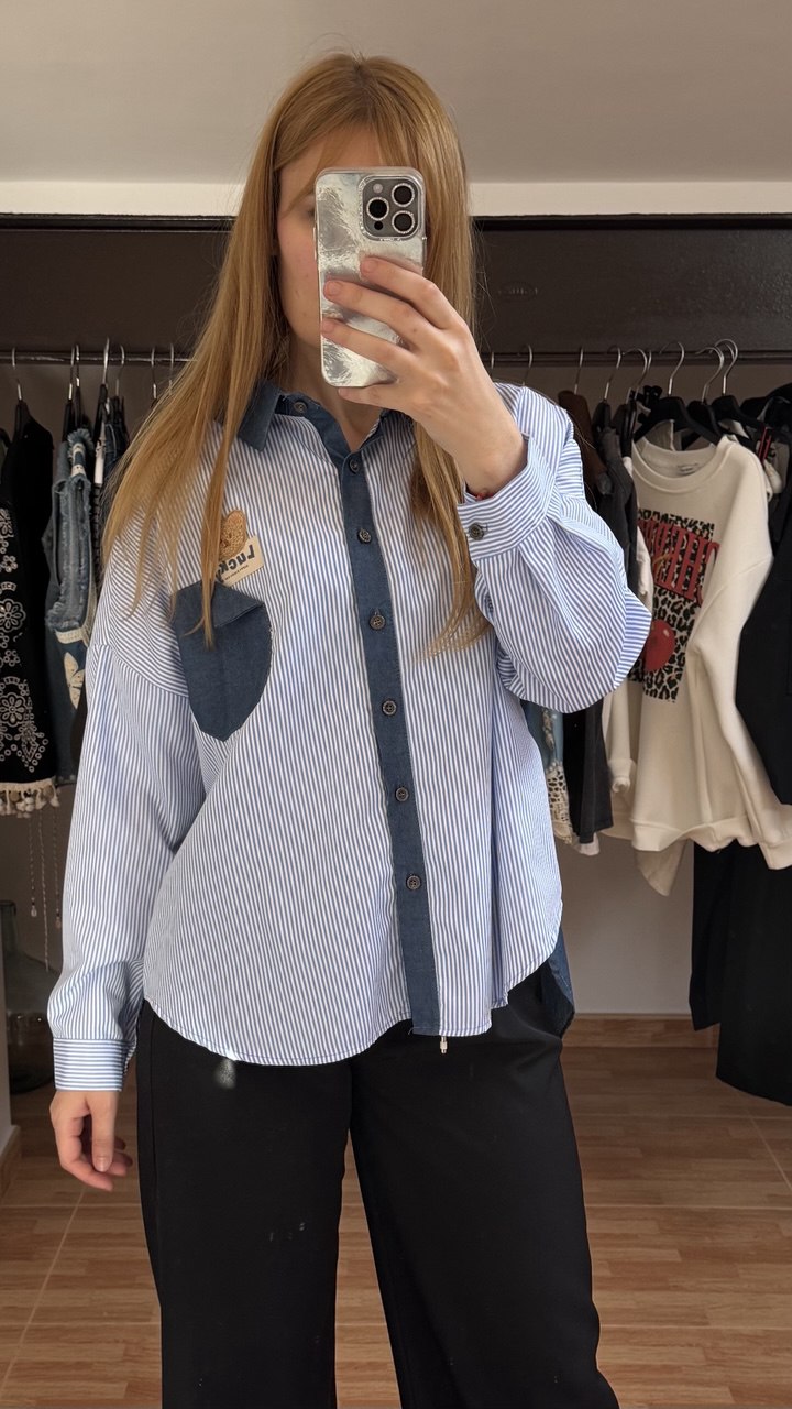 Camisa oversize osito