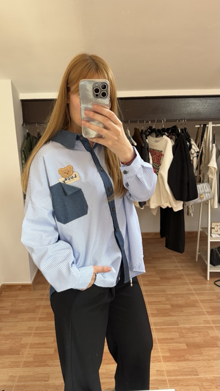Camisa oversize osito