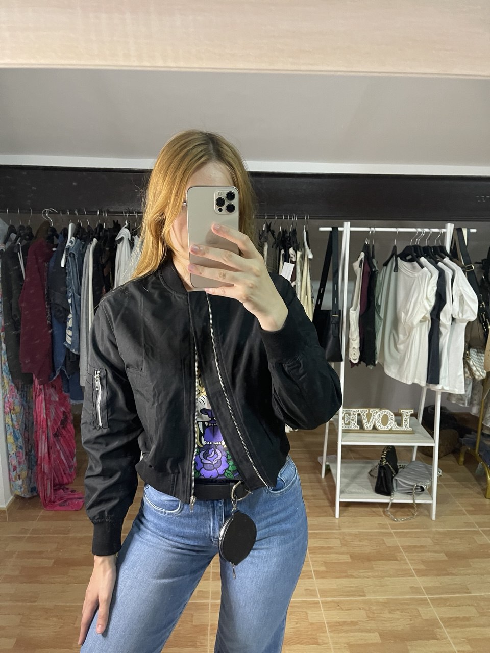 Chaqueta Bomber