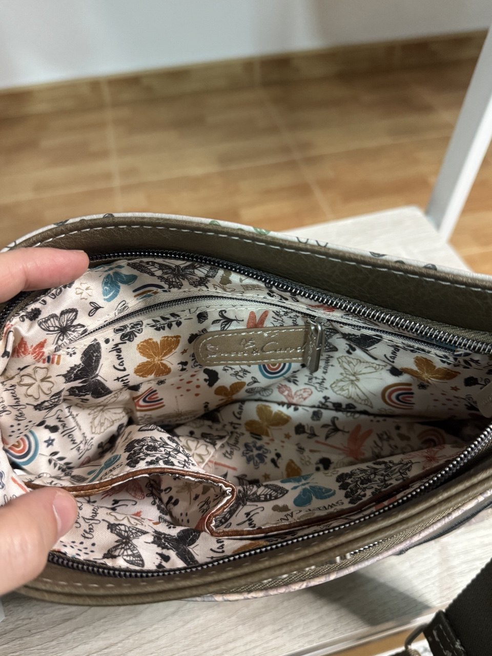 Bolso bandolera marrón Sweet Candy