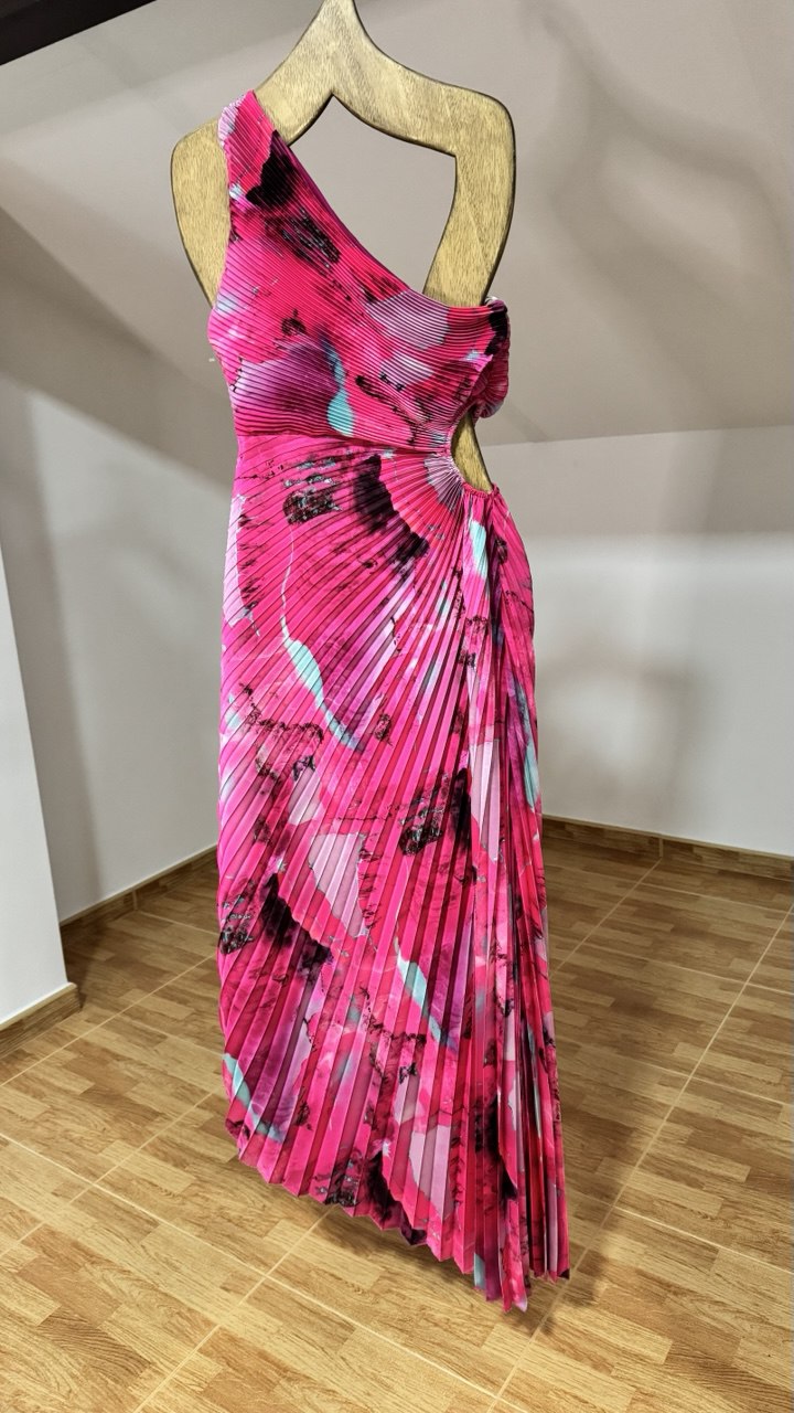 Vestido largo rosa Dorothy