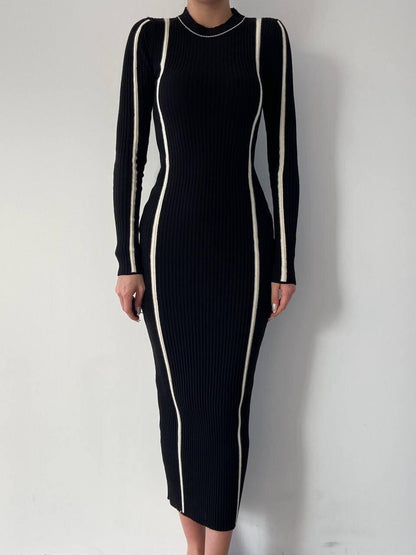 Vestido de punto silueta