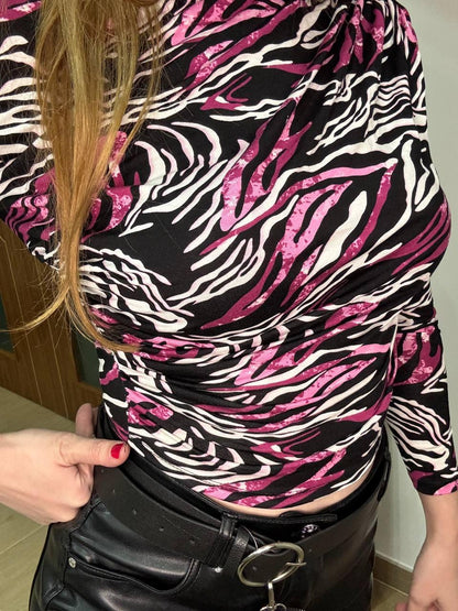 Pink Printed T-shirt