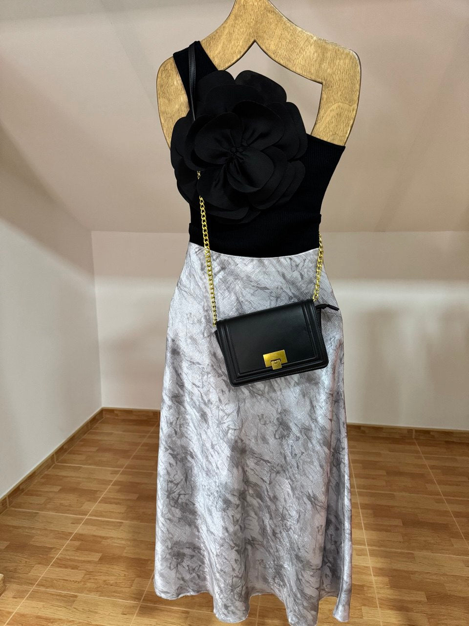 Bolso con cadena Elegance