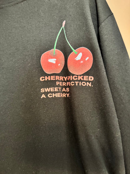 Black cherry perfection sweatshirt