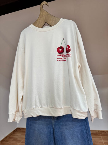 Black cherry perfection sweatshirt