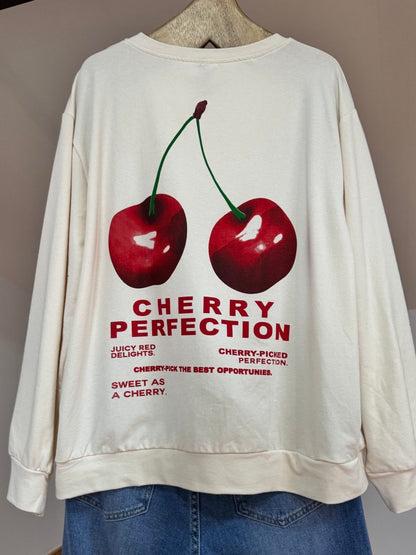 Black cherry perfection sweatshirt