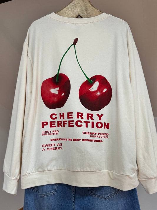 Black cherry perfection sweatshirt