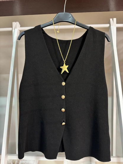 Blusa tipo chaleco (varios colores)