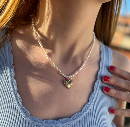 Collar Corazón de Mar