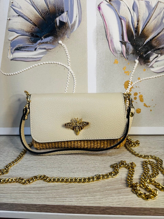 Bolso beige Aurora