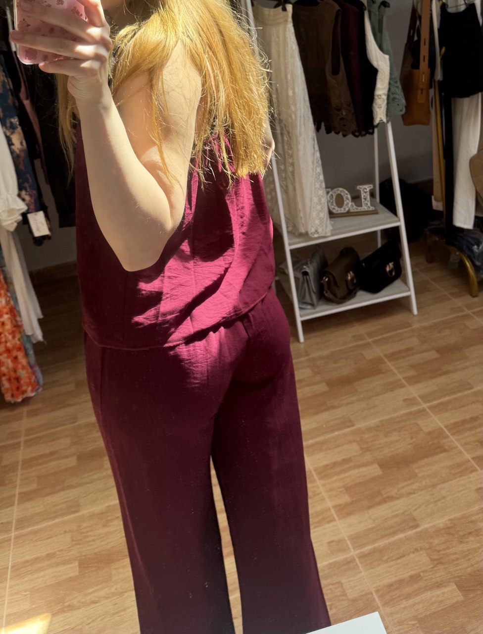 Conjunto Sahara Burgundy