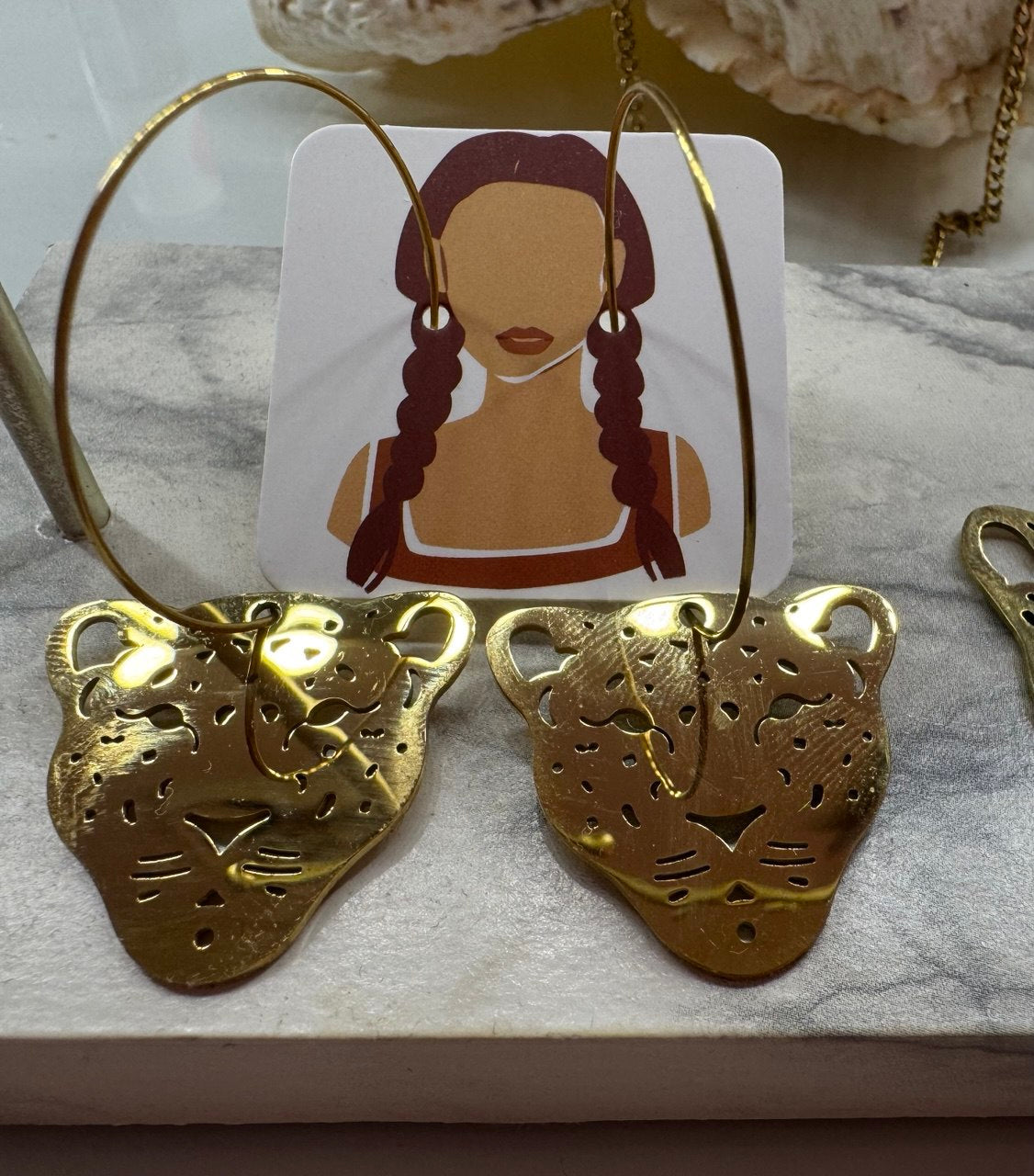 Pendientes tiger