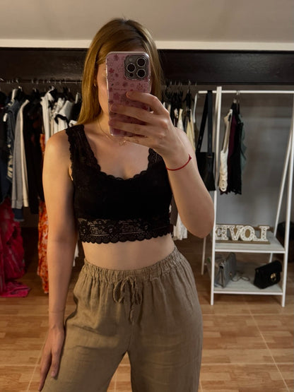 Bralette encaje