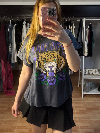 Camiseta manga corta tigre