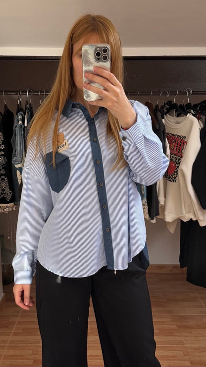 Camisa oversize osito