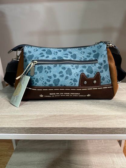 Bolso bandolera azul Sweet Candy