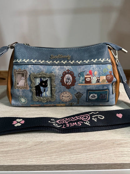 Bolso bandolera azul Sweet Candy