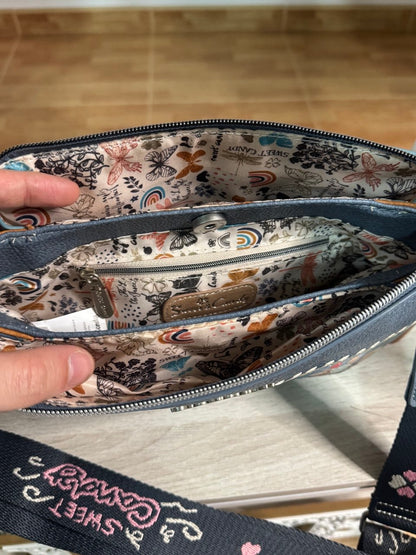 Bolso bandolera azul Sweet Candy