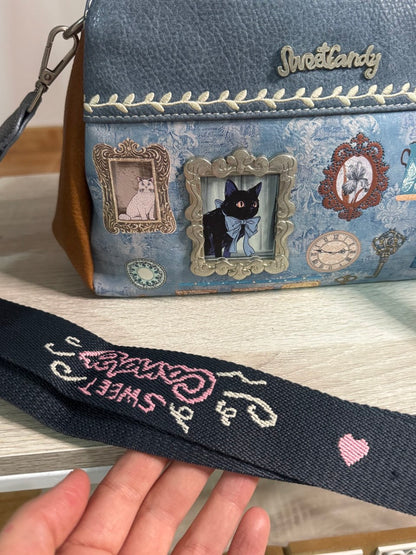Bolso bandolera azul Sweet Candy