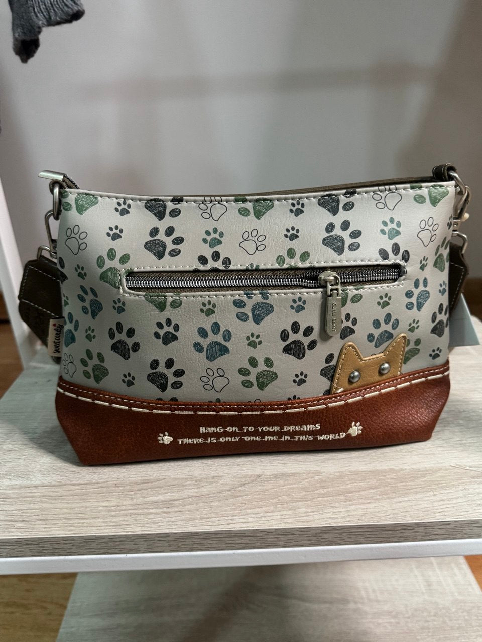 Bolso bandolera marrón Sweet Candy