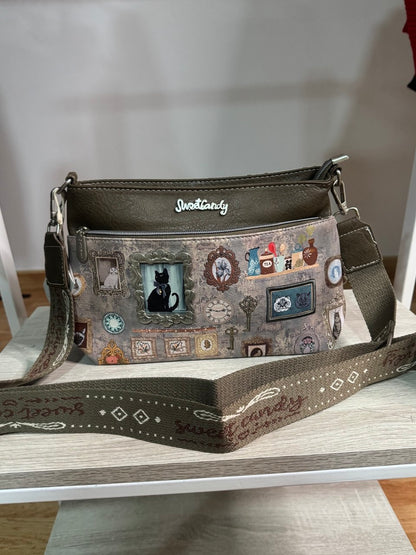 Bolso bandolera marrón Sweet Candy