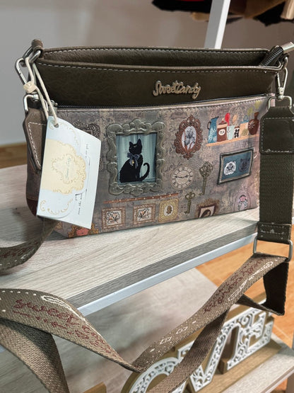 Bolso bandolera marrón Sweet Candy