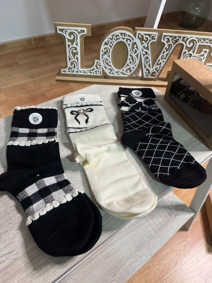 Pack calcetines lazos