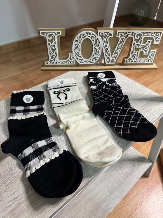 Pack calcetines lazos