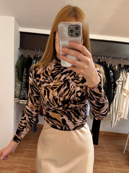 Animal print t-shirt